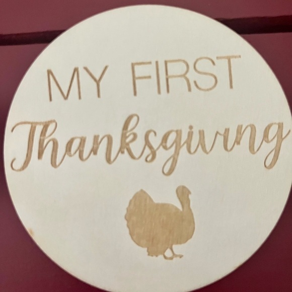 Holiday Milestone Wooden Discs - Picture 10 of 11